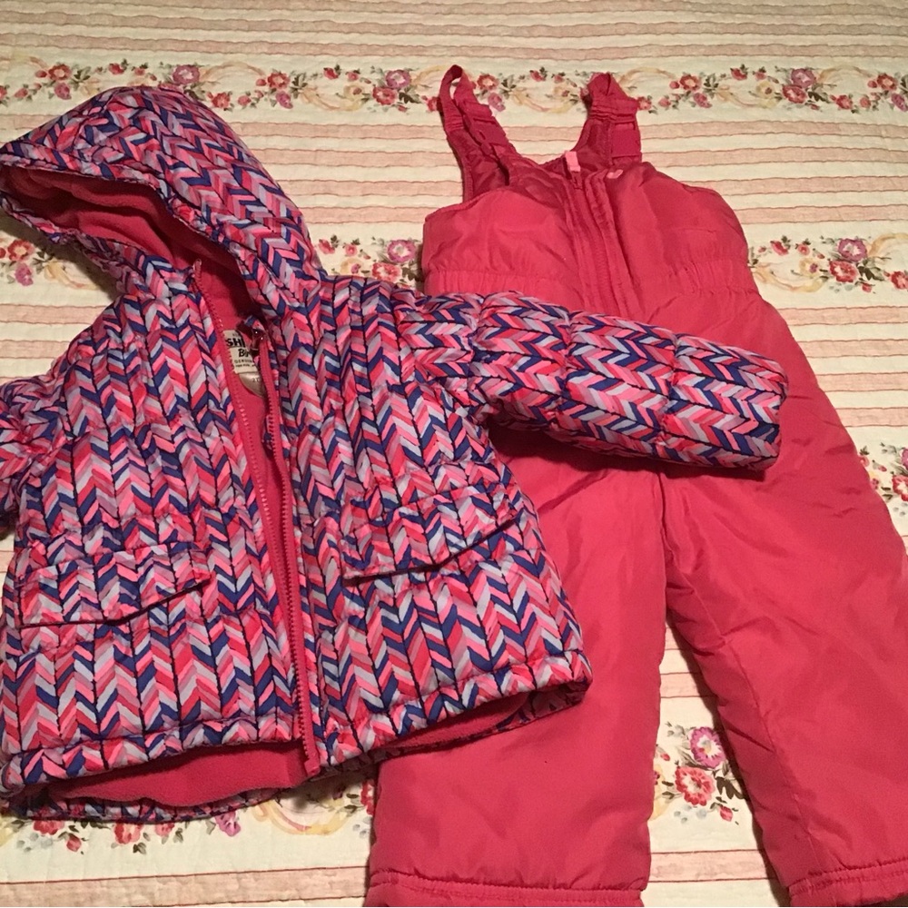 OshKosh B'gosh Pink Snowsuit Set